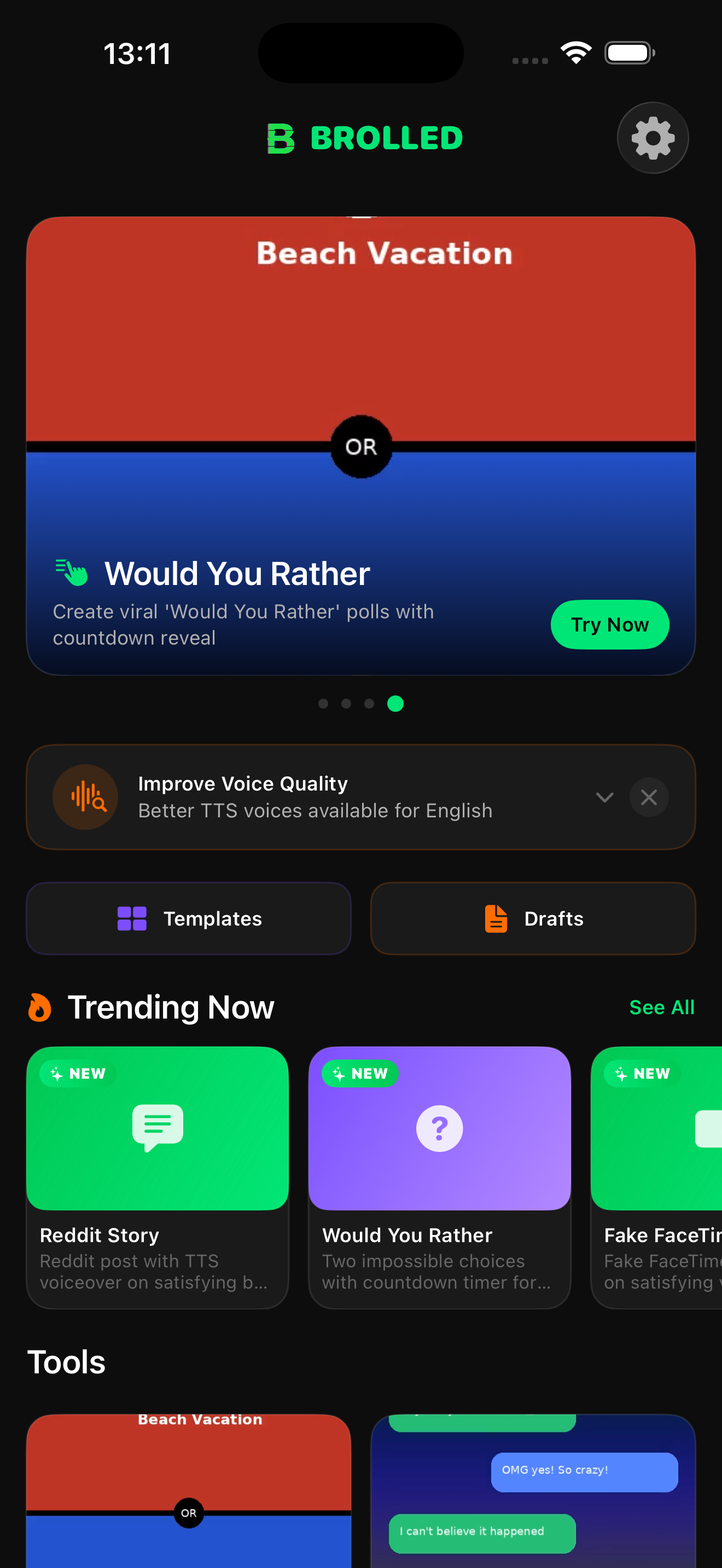 Chat Story Editor